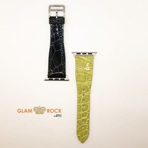 Glam Rock For APPLE Genuine Alligator strap